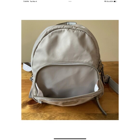 Kate Spade New York Dawn Nylon Medium Backpack in Soft Taupe - Picture 5 of 9